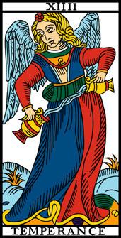 Carte tarot : Temperance